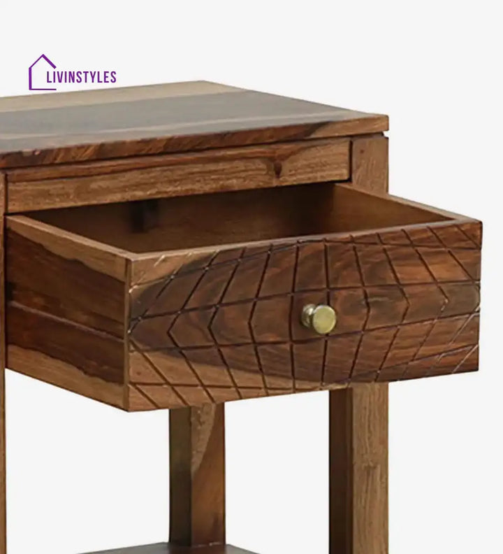 Harmonia Solid Wood Bedside Bedroom Furniture Sets