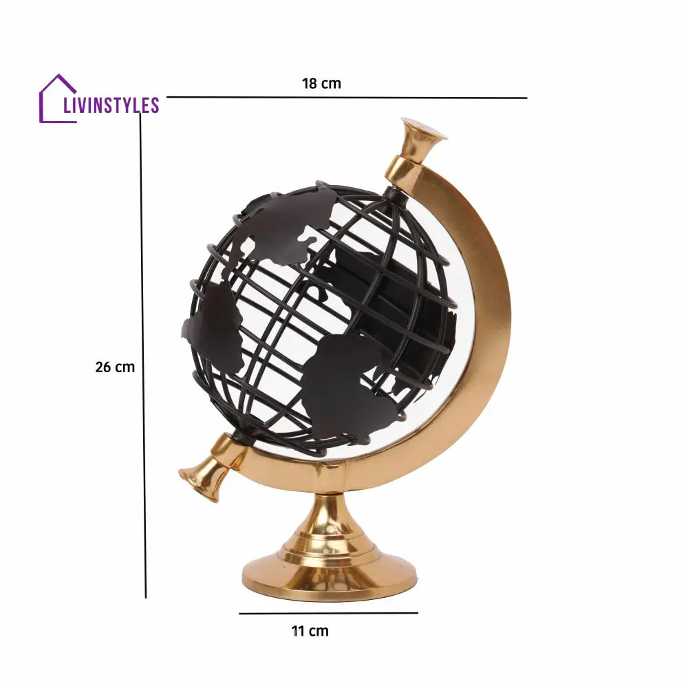 Harmonic Unity Solidarity Globe Black Arc