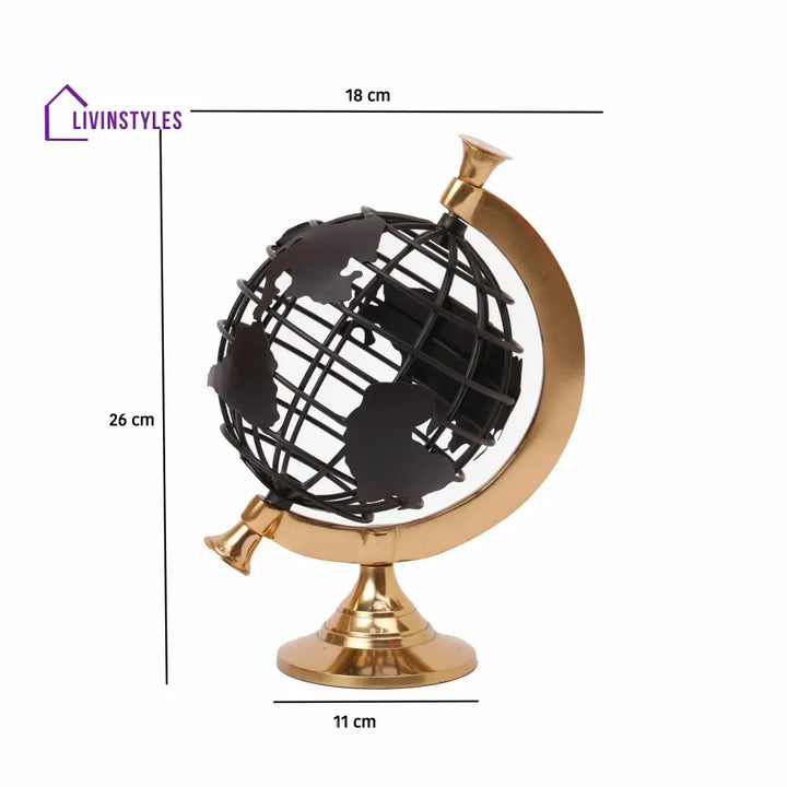 Harmonic Unity Solidarity Globe Black Arc