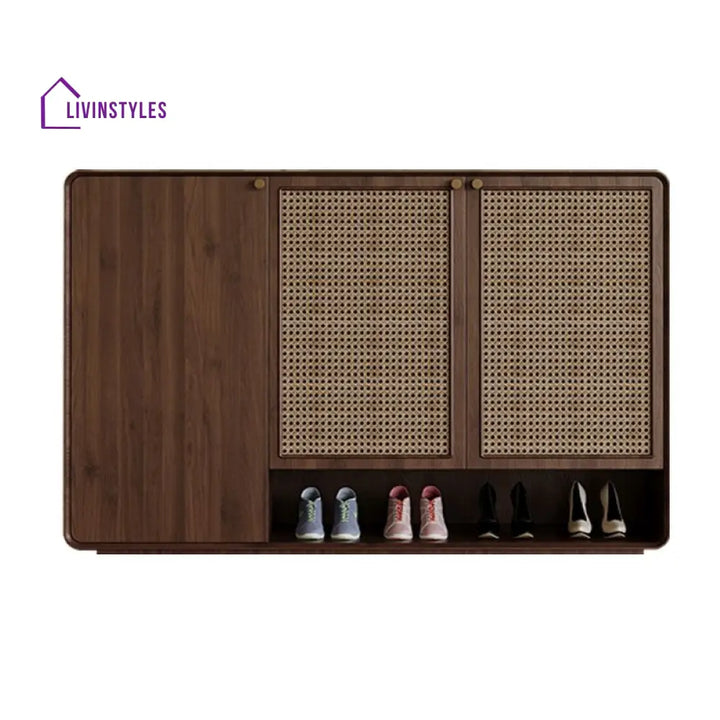 Harsh Solid Wood Shoe Rack for Living Room | Hallway | Entryway