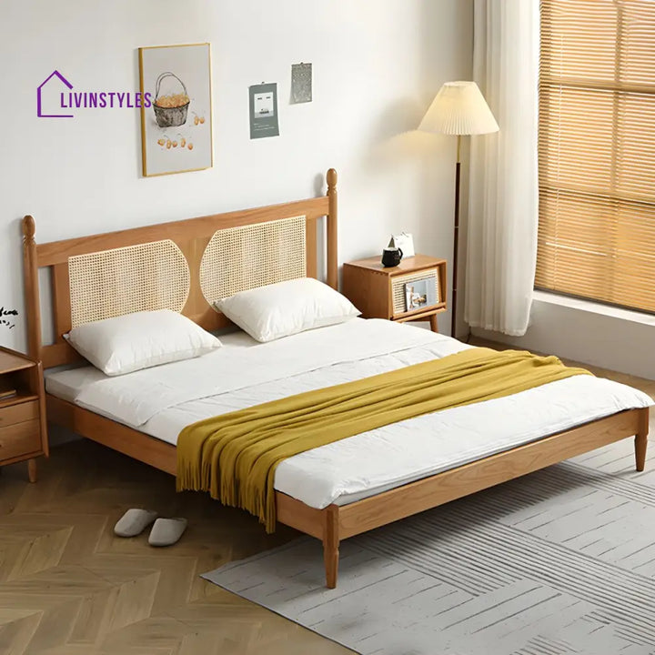 Harsith Solid Wood Bed Without Storage