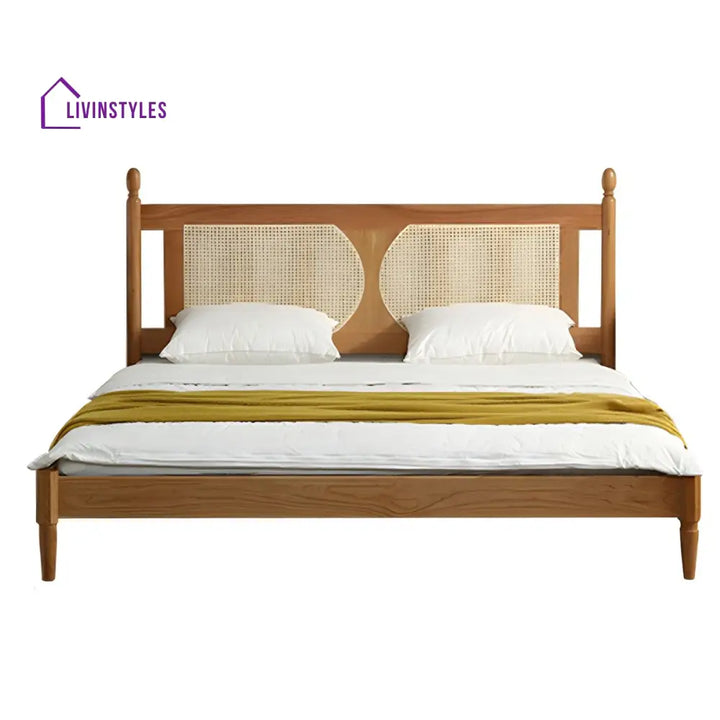 Harsith Solid Wood Bed Without Storage