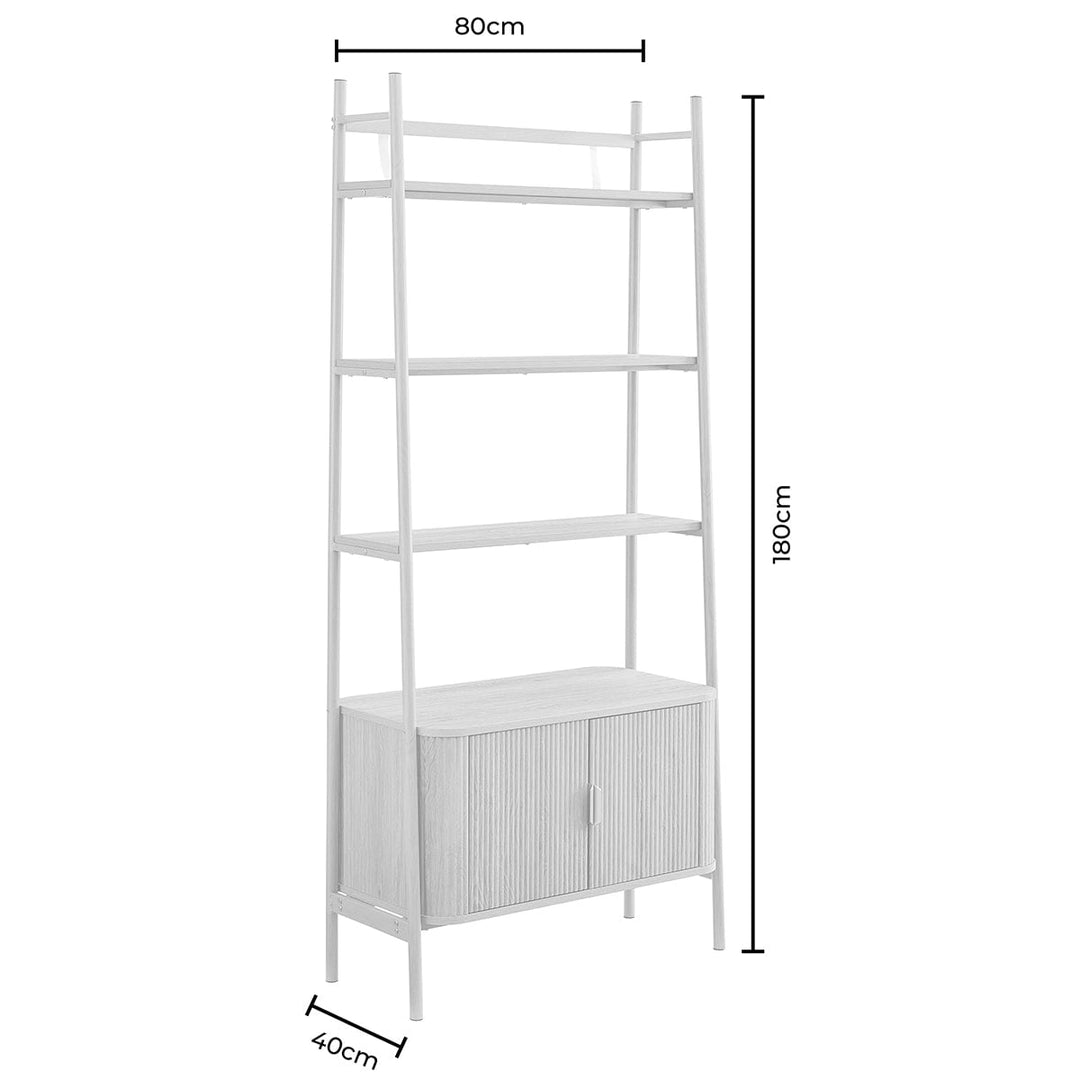 Cristian Mango Wood Shelving Unit - Wood