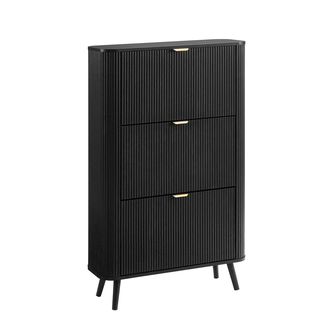 Marcos Shoe Cabinet - Black