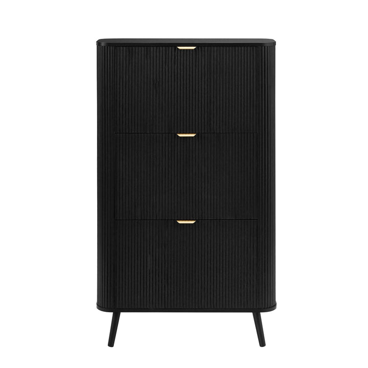 Marcos Shoe Cabinet - Black