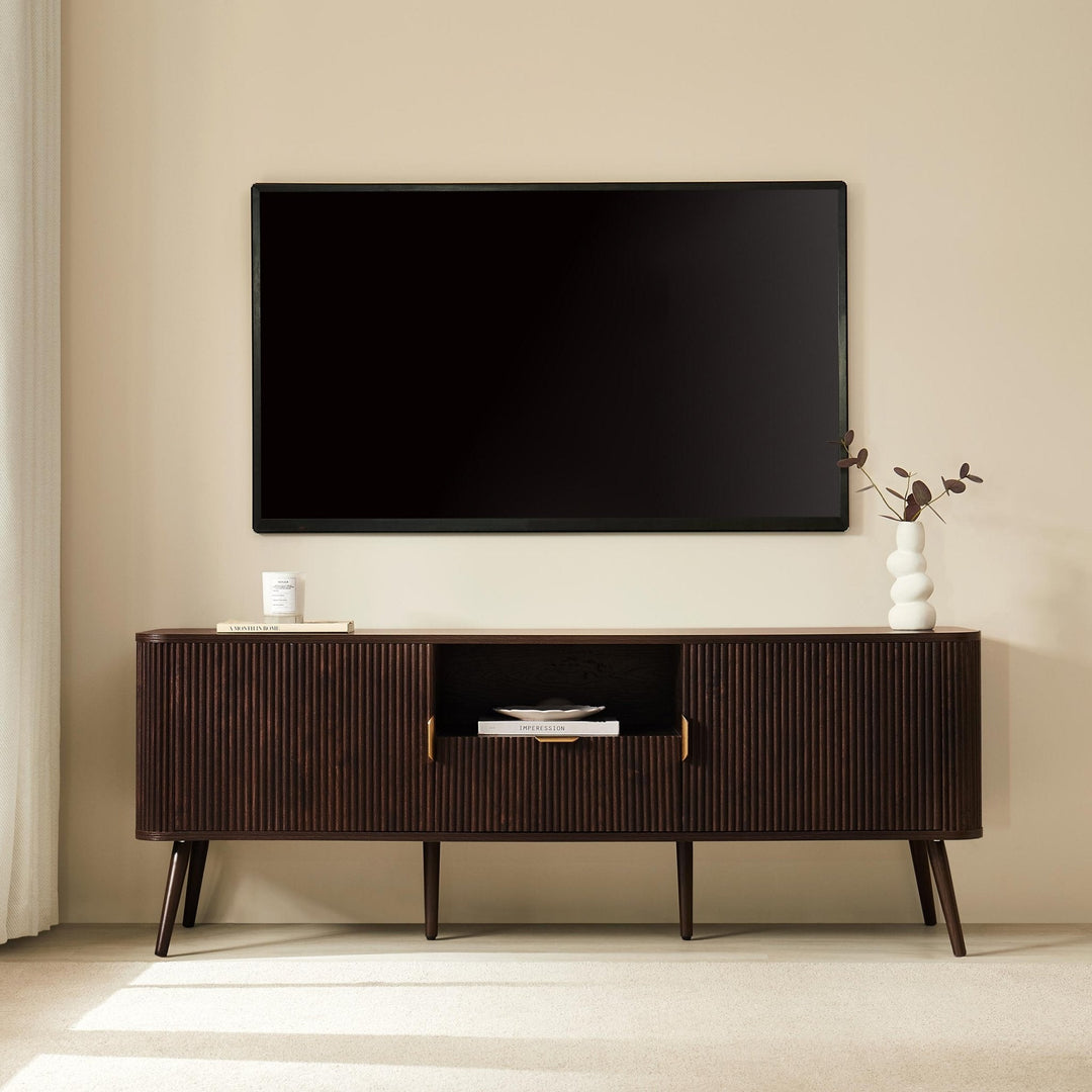Mateo TV Unit for TVs up to 65" - Walnut