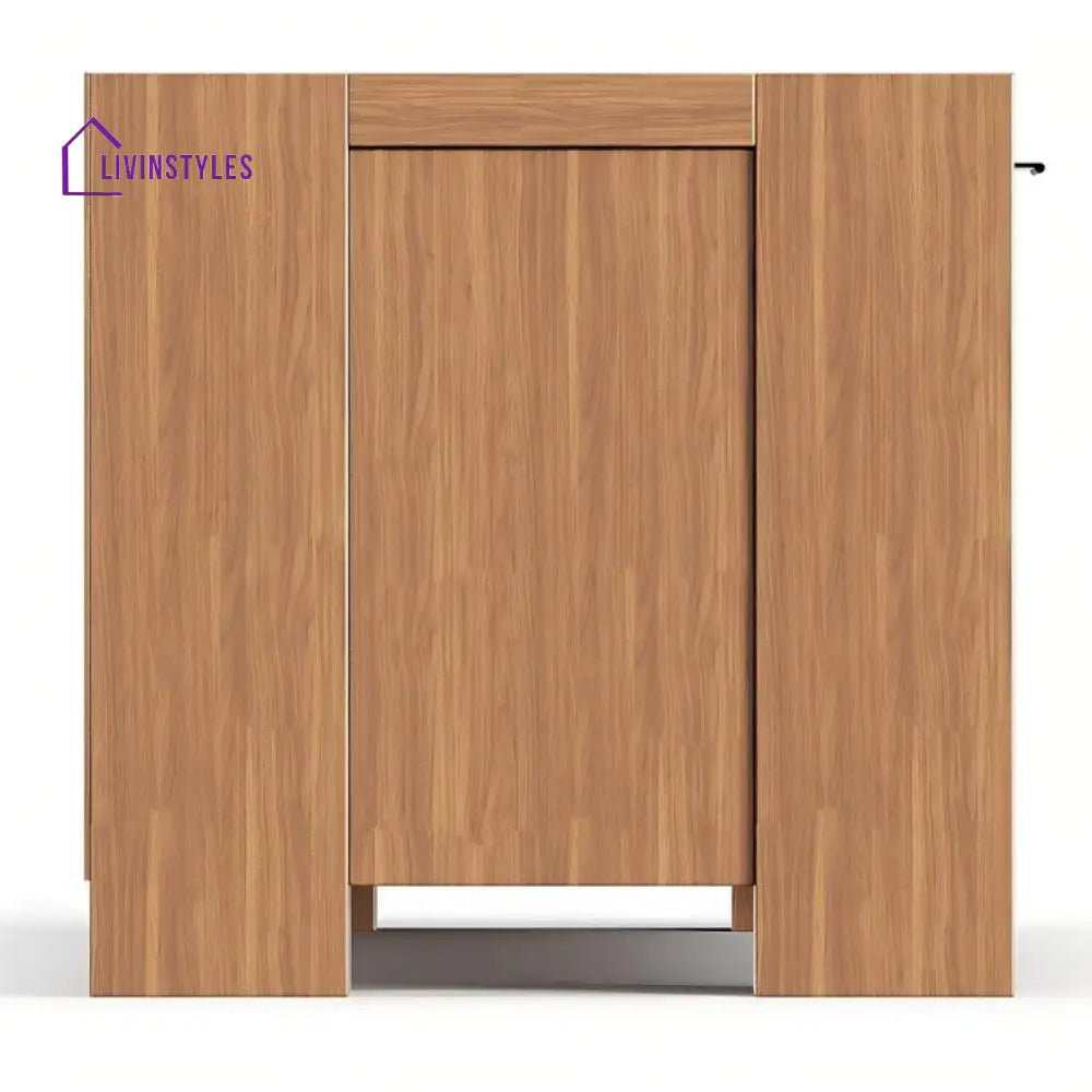 Hazel Wood Finish Tv Unit Stand for Living Room