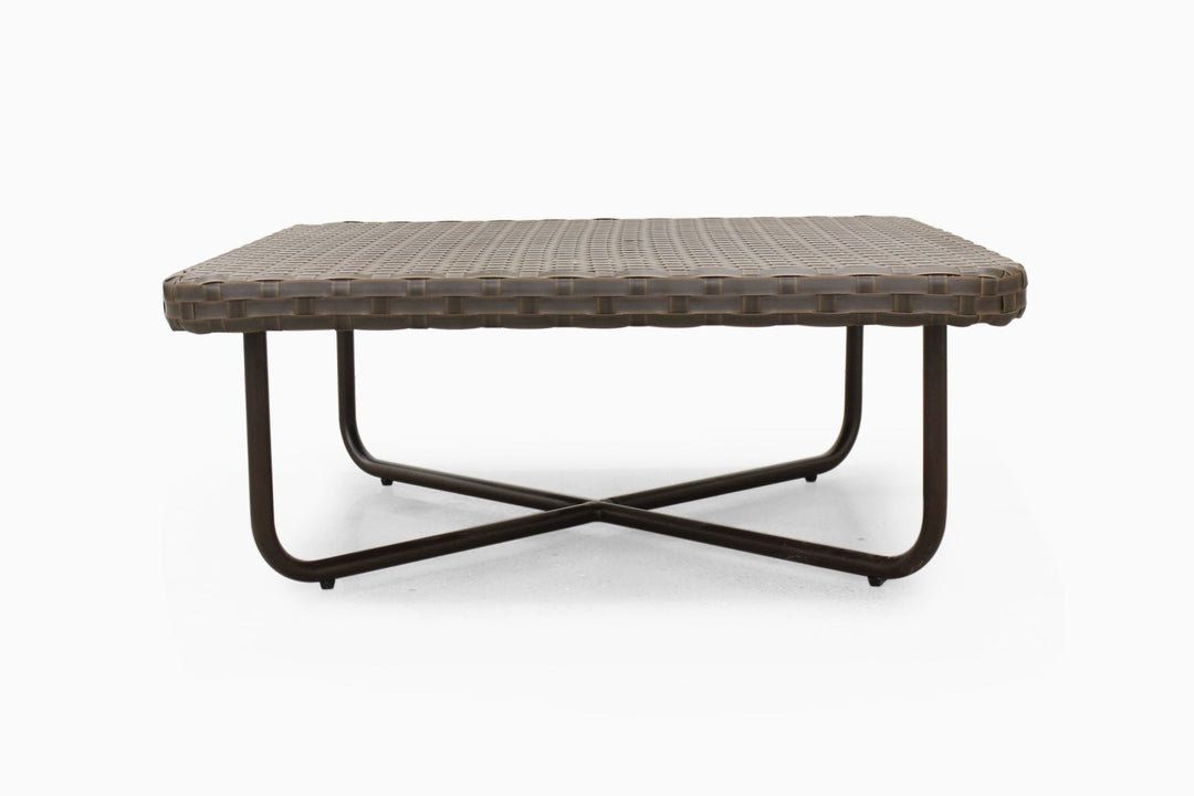 Lydie Outdoor Sofa Set 2 Seater, 2 Single seater and 1 Center Table (Dark Brown)