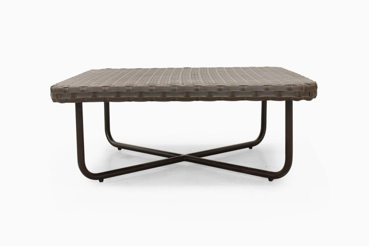 Lydie Outdoor Sofa Set 2 Seater, 2 Single seater and 1 Center Table (Dark Brown)