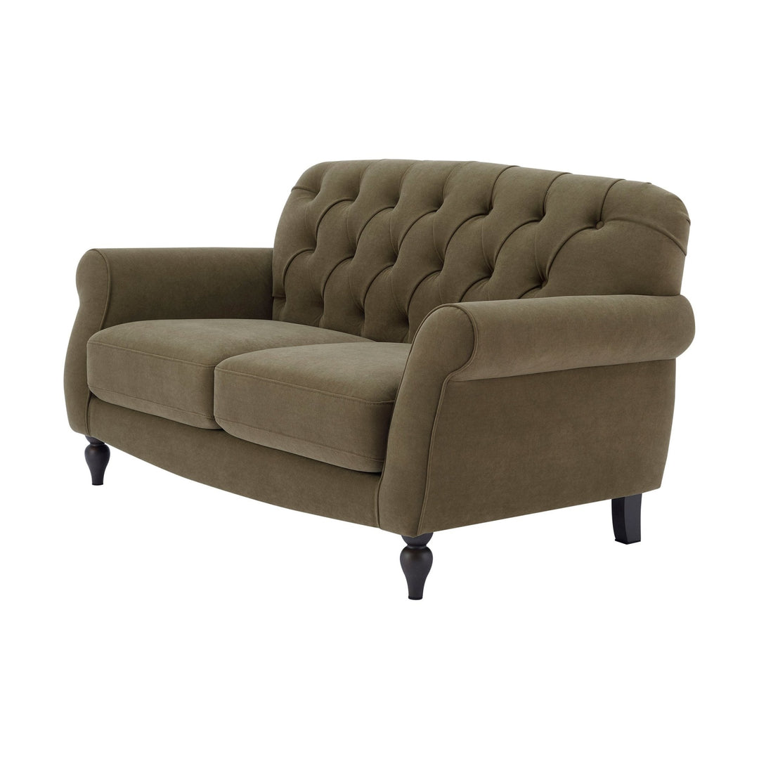Francisco 2 Seater Sofa - Olive Green