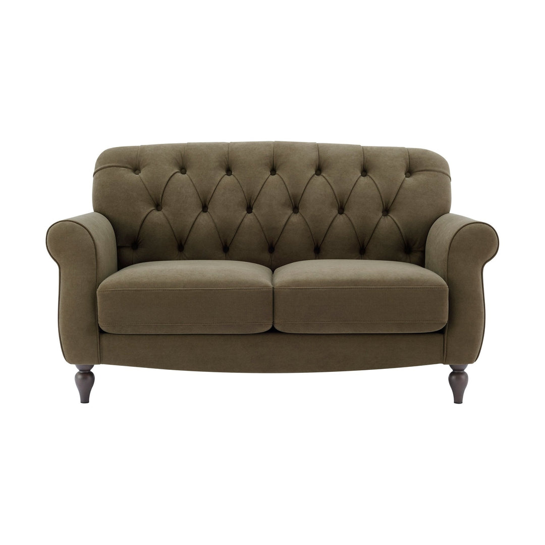 Francisco 2 Seater Sofa - Olive Green
