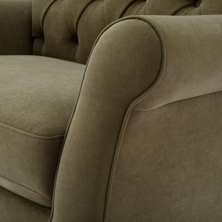 Ricardo Loveseat - Olive Green