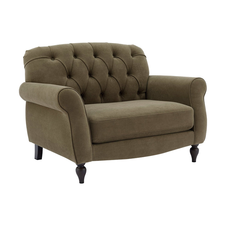Ricardo Loveseat - Olive Green