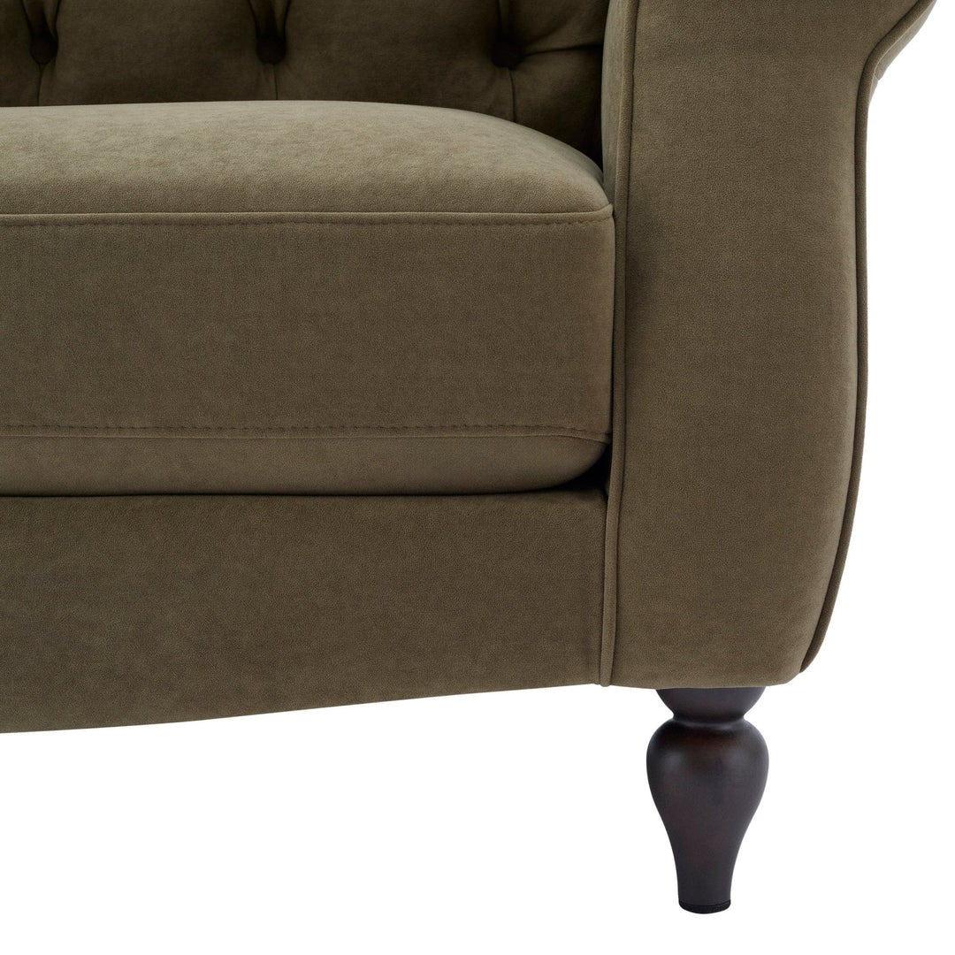 Ricardo Loveseat - Olive Green