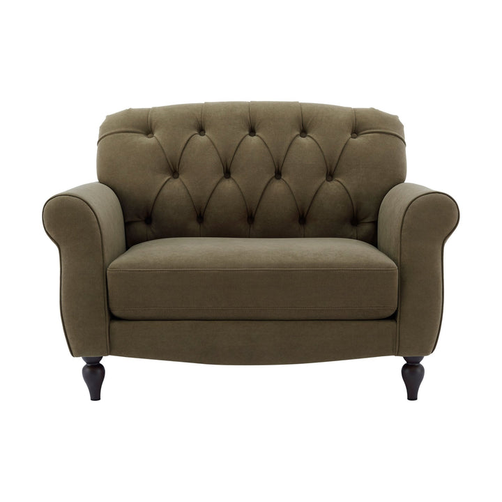 Ricardo Loveseat - Olive Green