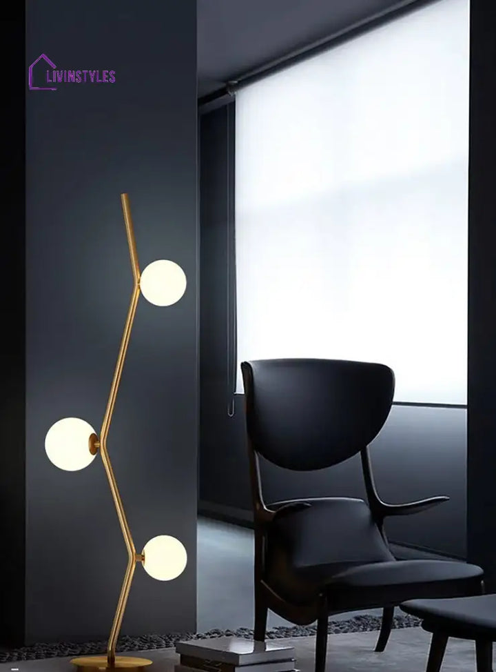 Heera Creative Glass Balls Branch Floor Lamp Lamps