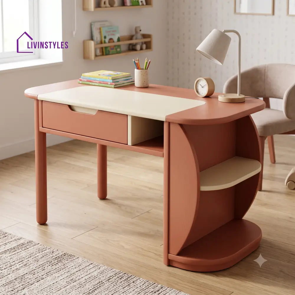 Hemalatha Mango Wood Kids Study Table | Study Table for Kids