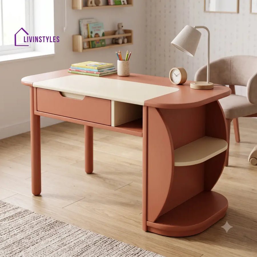 Hemalatha Mango Wood Kids Study Table | Study Table for Kids