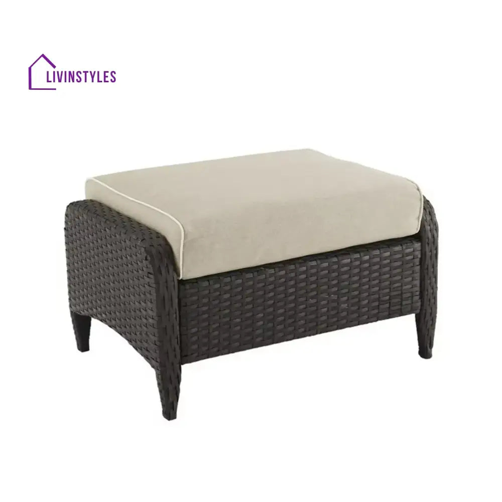 Hemangini Outdoor 4 Piece Patio Wicker Furniture Set - Patio Sofa Set