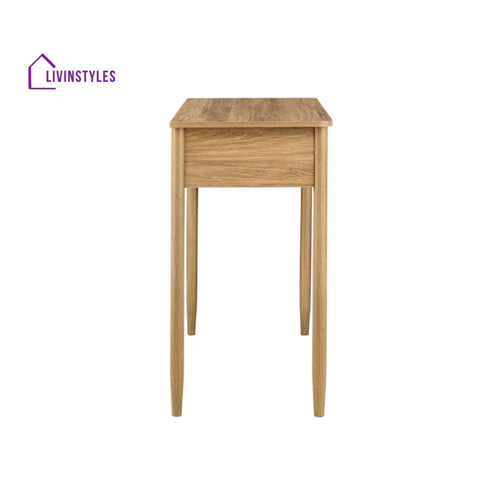 Hernán Console Table - Natural Wood - Dressing Table