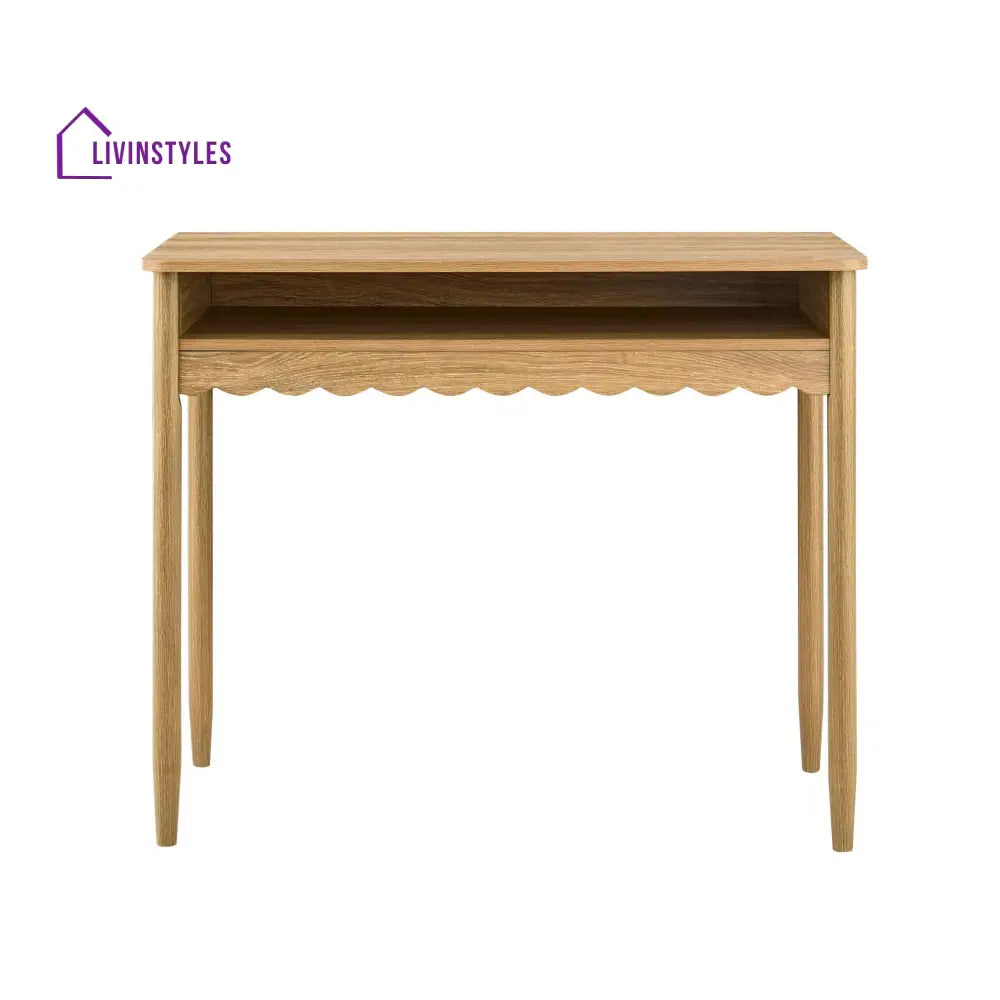 Hernán Console Table - Natural Wood - Dressing Table