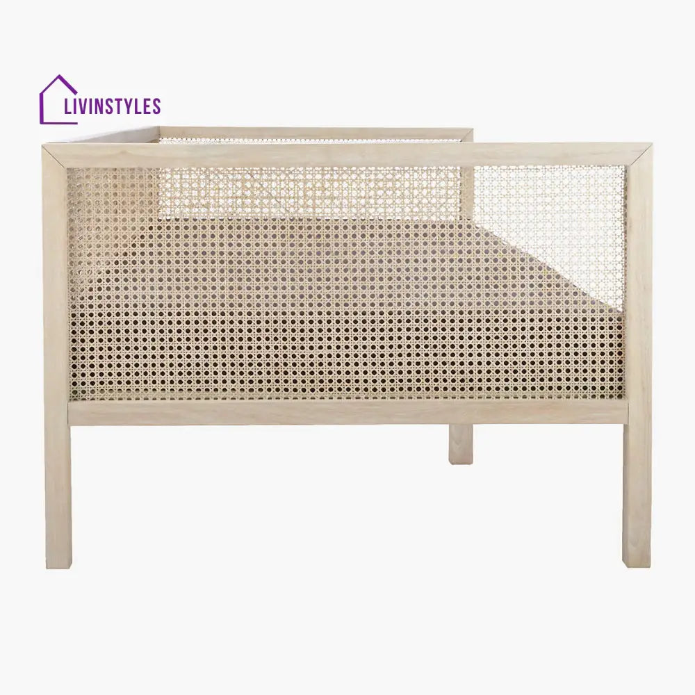 Himadri Alvar Teak Wood & Rattan Daybed