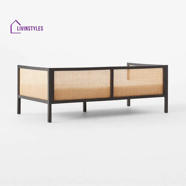 Himadri Alvar Teak Wood & Rattan Daybed