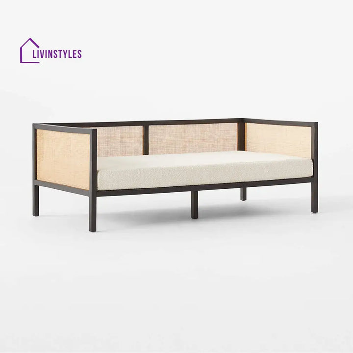 Himadri Alvar Teak Wood & Rattan Daybed