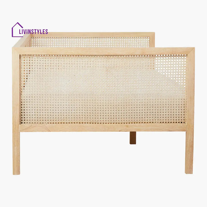 Himadri Alvar Teak Wood & Rattan Daybed