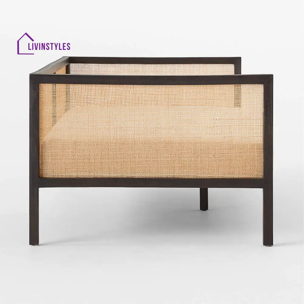 Himadri Alvar Teak Wood & Rattan Daybed
