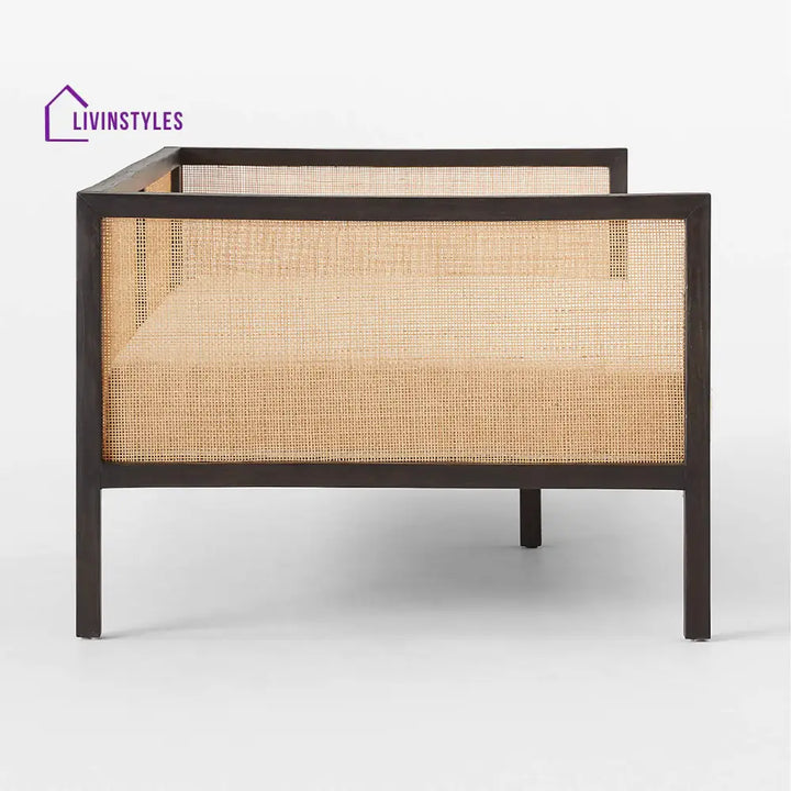 Himadri Alvar Teak Wood & Rattan Daybed