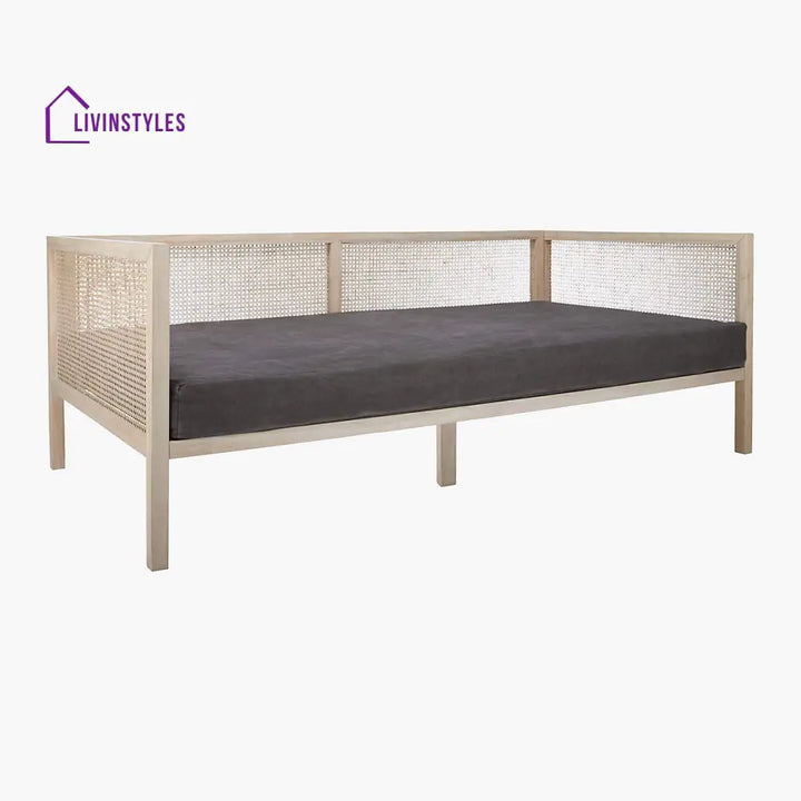 Himadri Alvar Teak Wood & Rattan Daybed