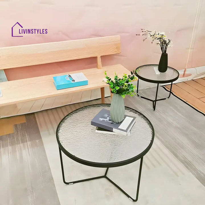Himadri Stainless Steel Coffee Table for Living Room