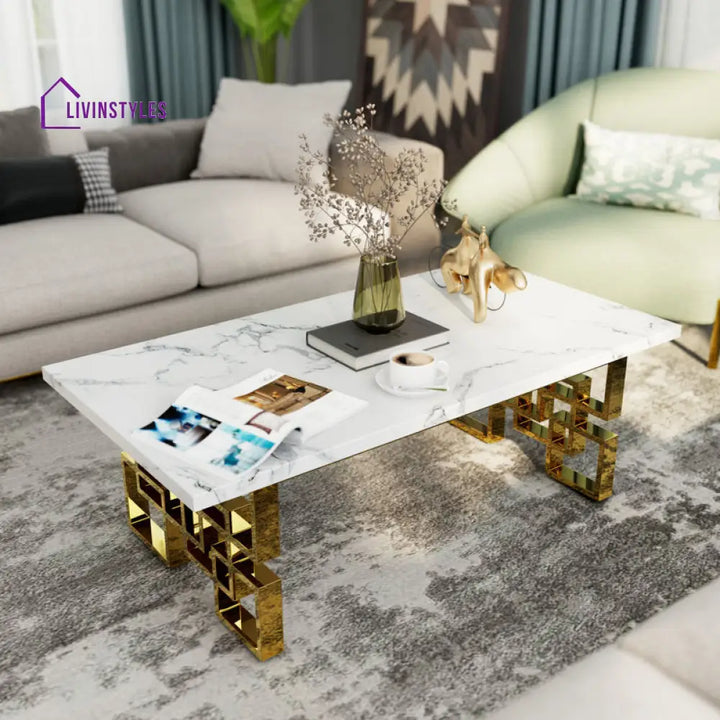 Himansh Metal Coffee Table For Living Room