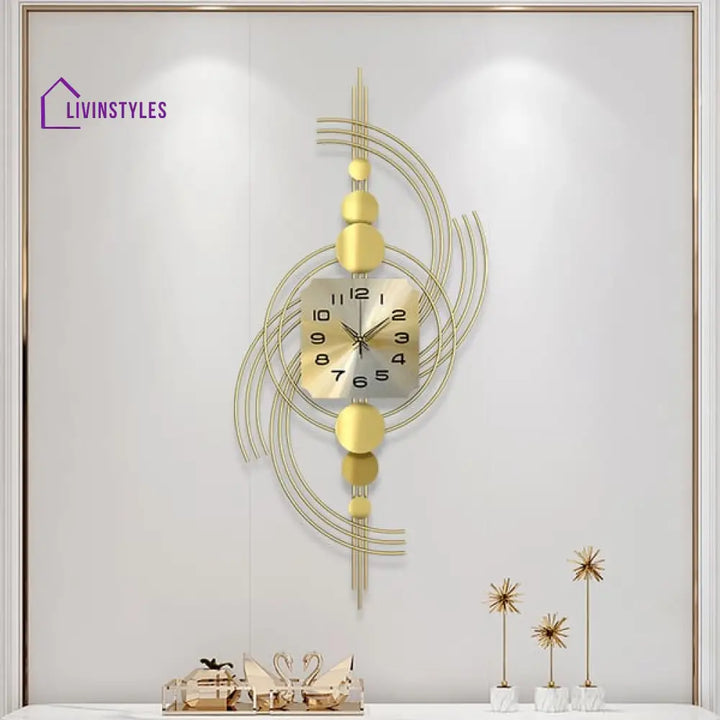 Hirav Metal Wall Clock