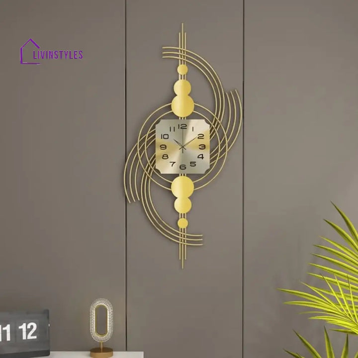 Hirav Metal Wall Clock