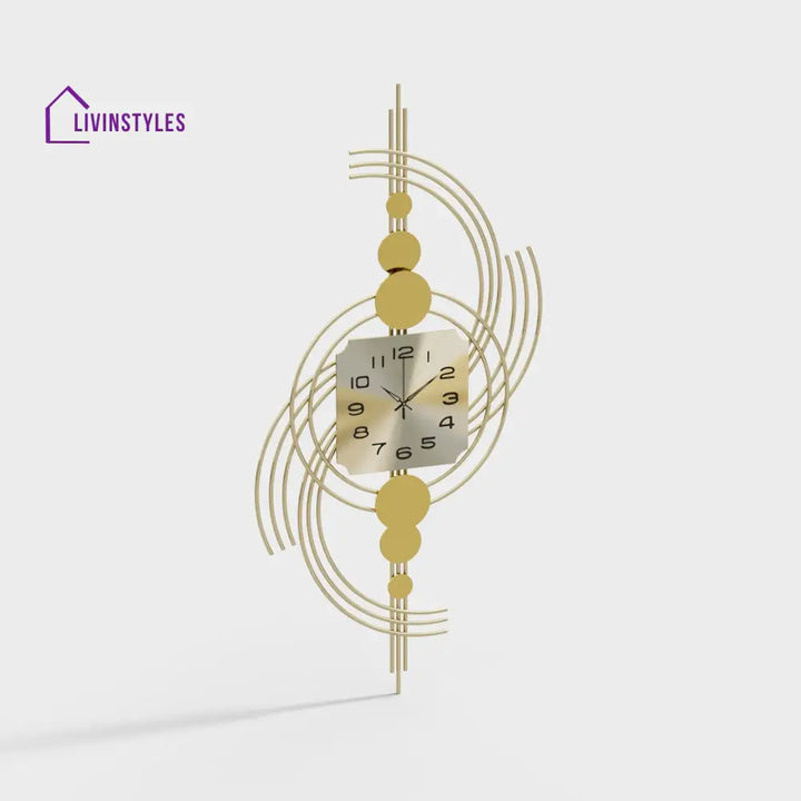 Hirav Metal Wall Clock