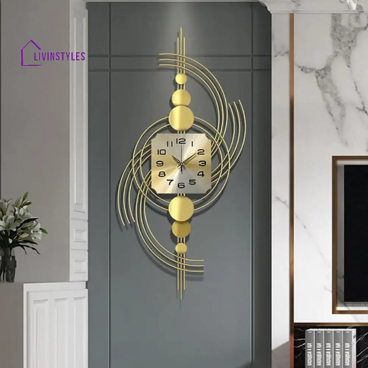 Hirav Metal Wall Clock
