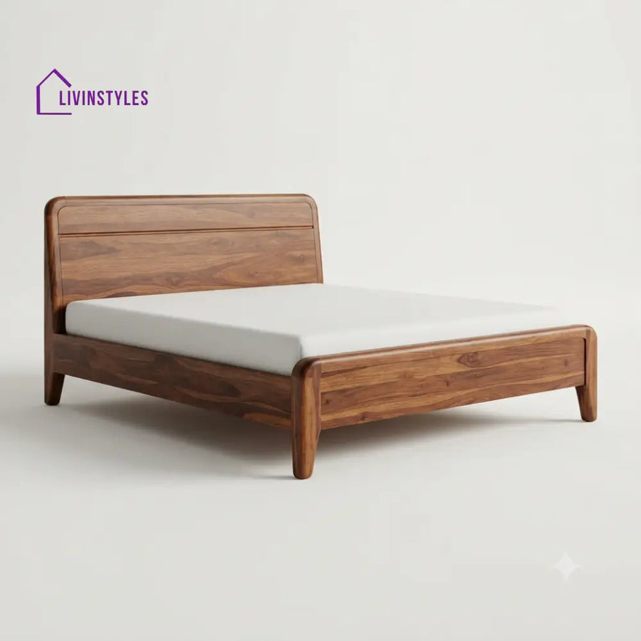 Hloniphile Wooden Double Bed | King Size Bed | Queen Size Bed - Bed Without Storage