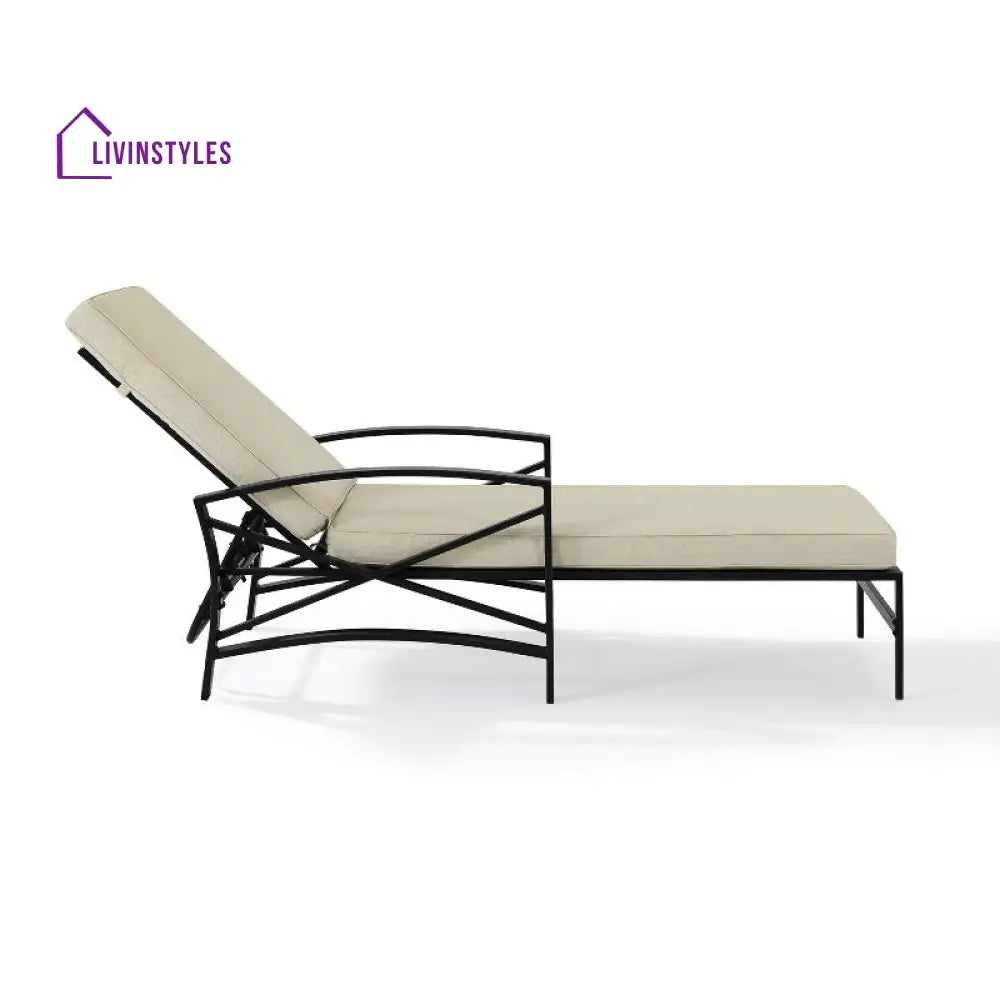 Hobbs Outdoor Swimming Poolside Lounger (Black) - Loungers