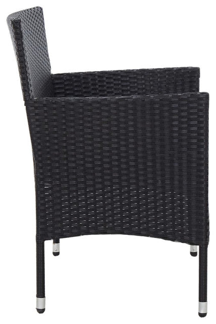 Rino Outdoor 2 seater Sofa (Black)