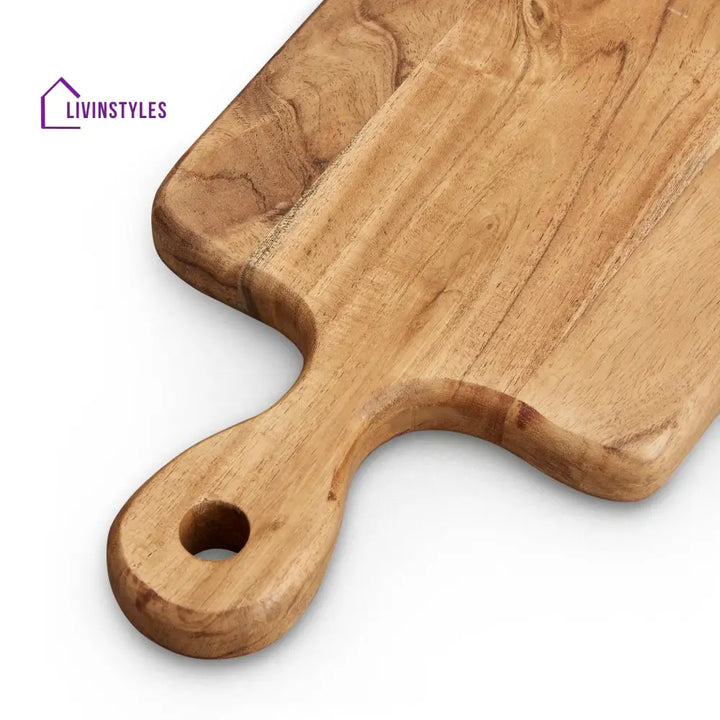 Homero Acacia Set of 2 Chopping Boards - Natural Chopping Board