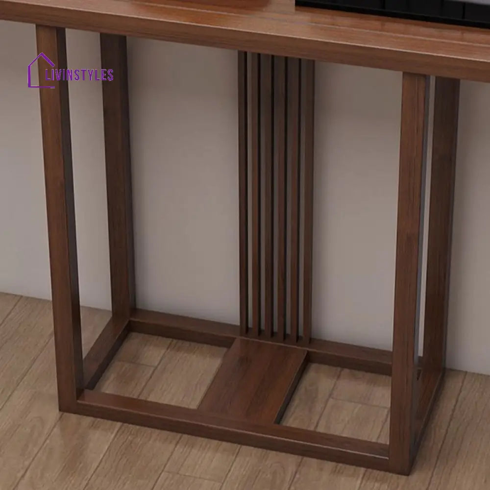 Hridayansh Wooden Living Room Console Table