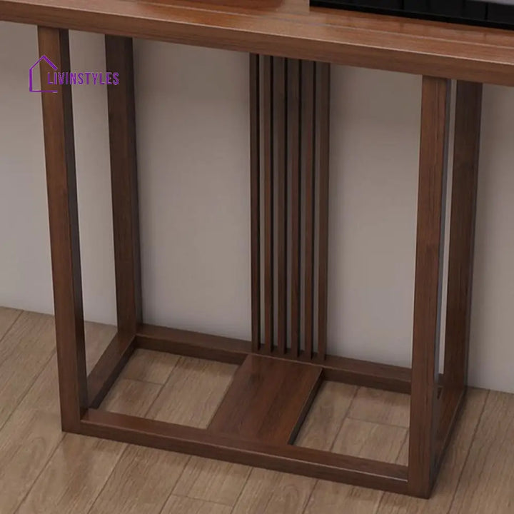 Hridayansh Wooden Living Room Console Table