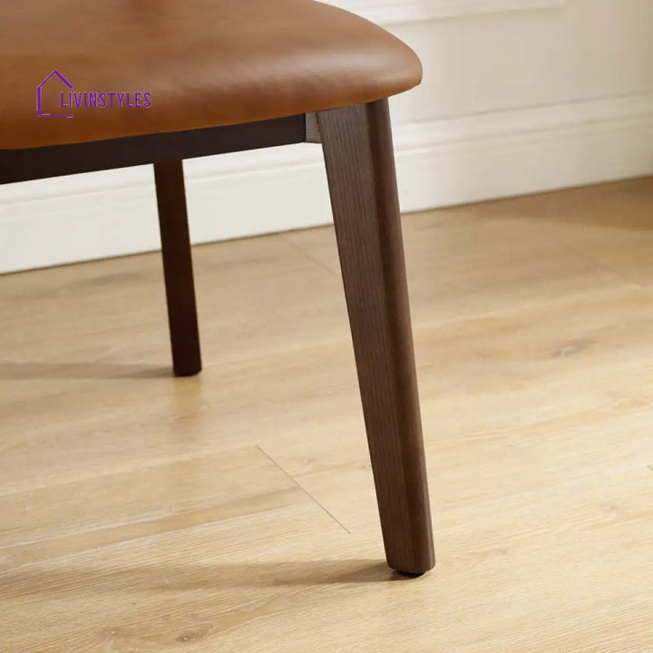 Hridya Solid Wood and Fabric Arm Chair | Living Room Chair | Lounge Chair