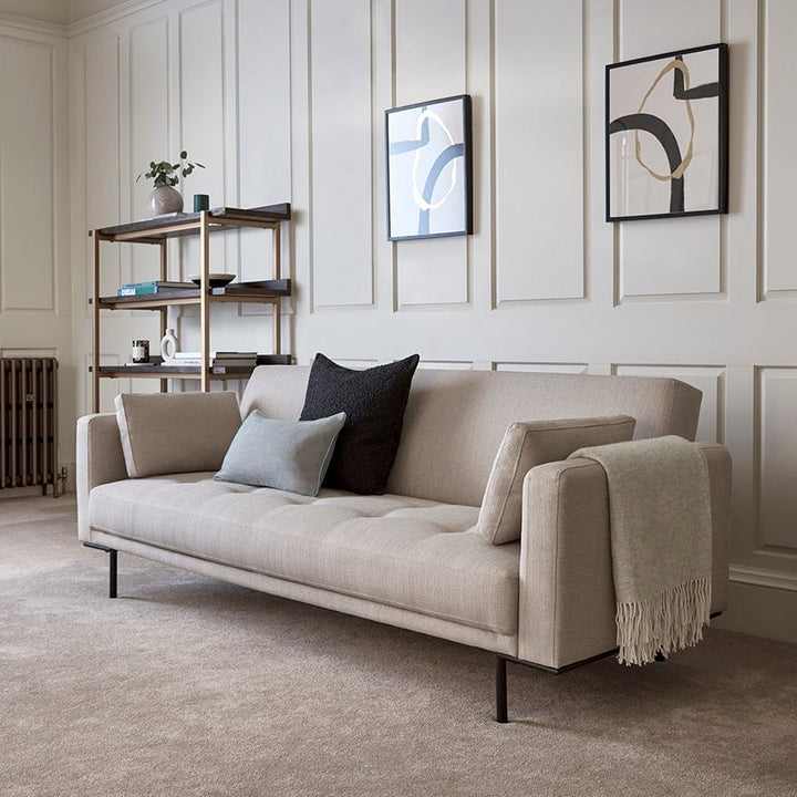 Andrés Click Clack Sofa Bed - Stone Grey