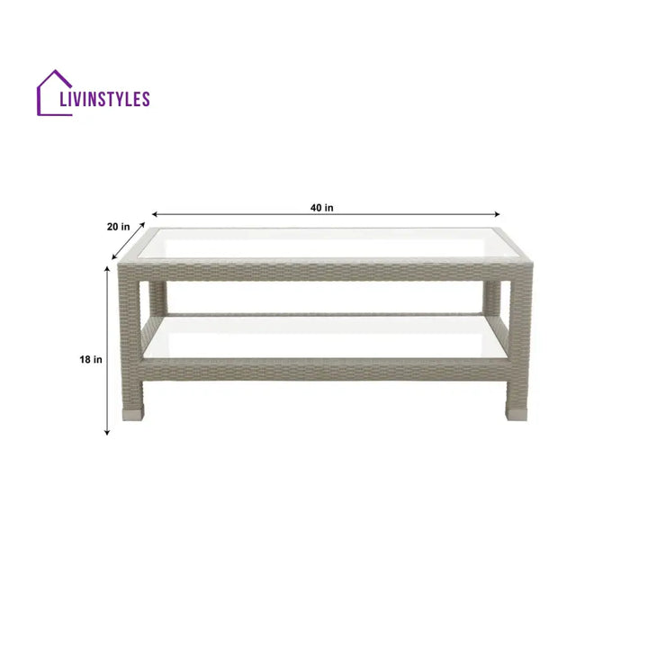 Hudson Outdoor Garden Balcony Sofa Set 3 Seater 2 Seater With 2 Single Seater and 1 Center Table With 1 Side Table Set
