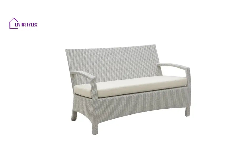 Hudson Outdoor Garden Balcony Sofa Set 3 Seater 2 Seater With 2 Single Seater and 1 Center Table With 1 Side Table Set