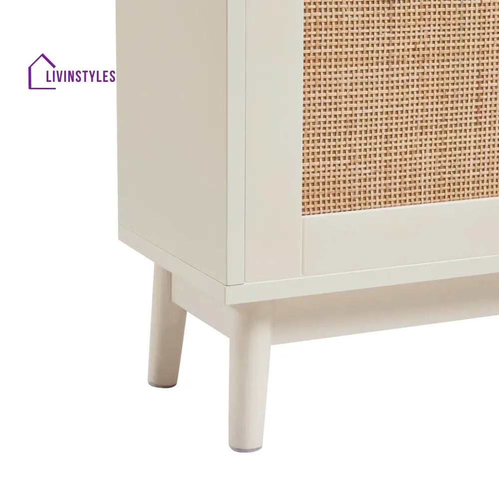 Hugo Shoe Cabinet - Cream - Storage Unit