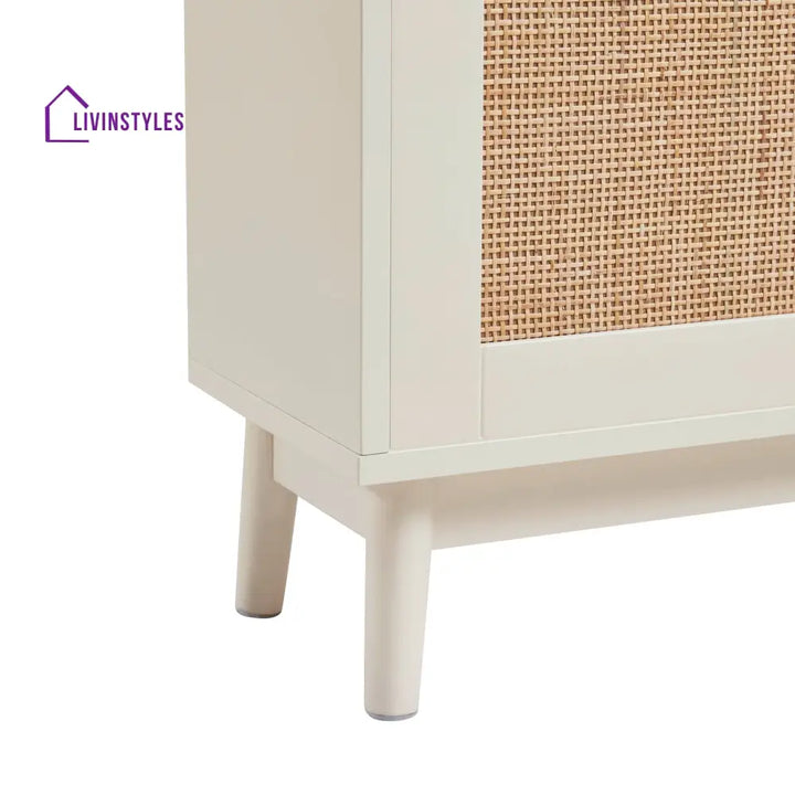 Hugo Shoe Cabinet - Cream - Storage Unit